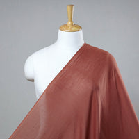 Brown - Pre Washed Plain Dyed Cotton Fabric