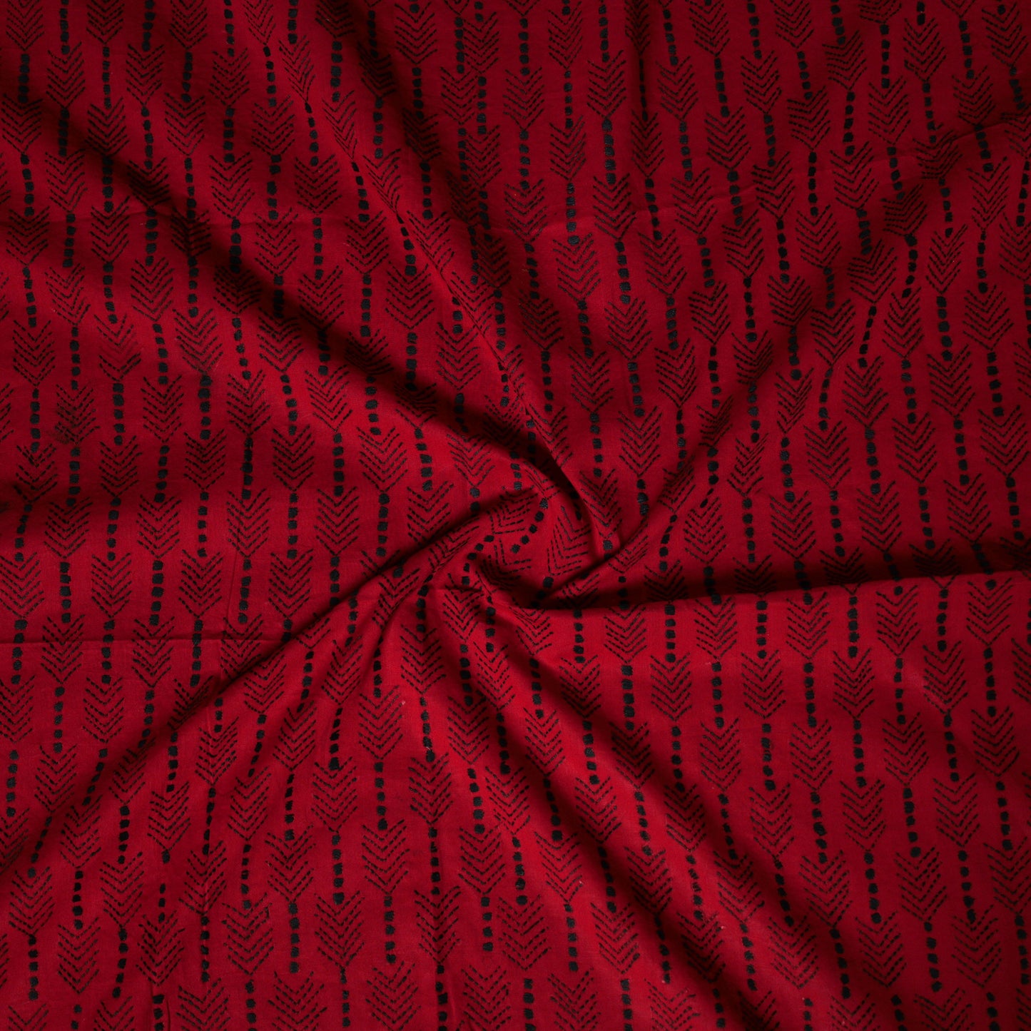 Bengal Kantha Hand Embroidered Cotton Blouse Piece 40