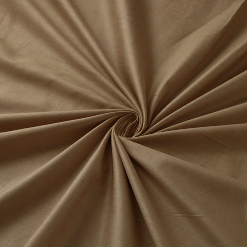 Brown - Linen Cotton Bhagalpuri Fabric 02