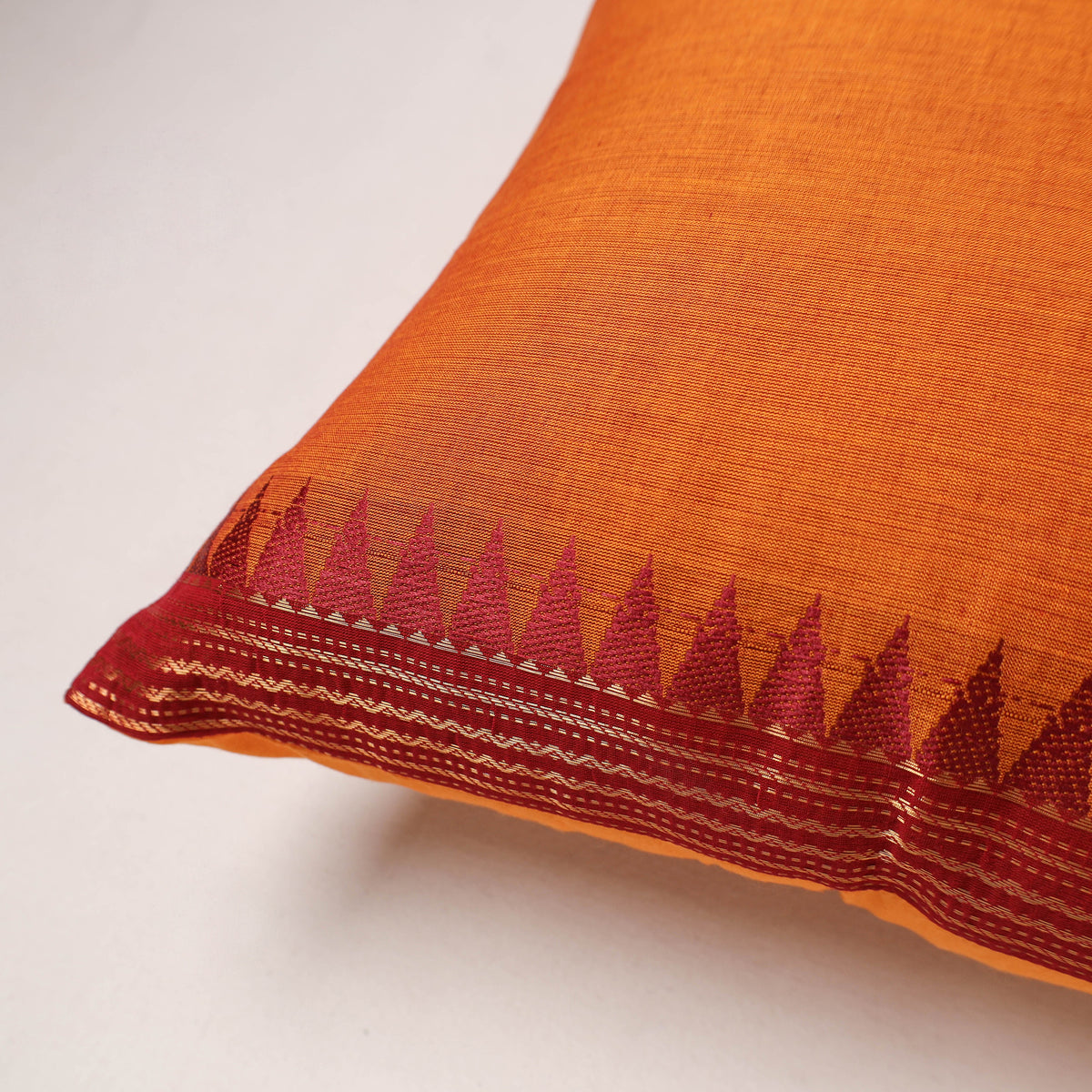 Plain Dharwad Cushion Cover (16 x 16 in) 250