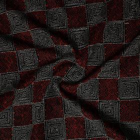 Bengal Kantha Hand Embroidered Cotton Blouse Piece 35