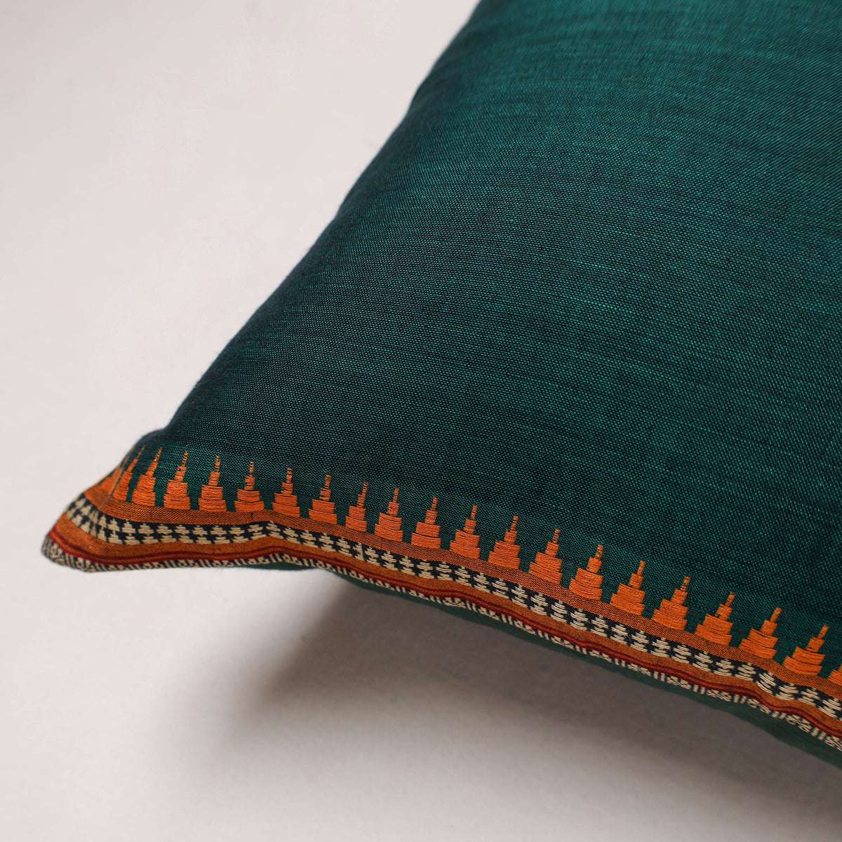 Plain Dharwad Cushion Cover (16 x 16 in) 213