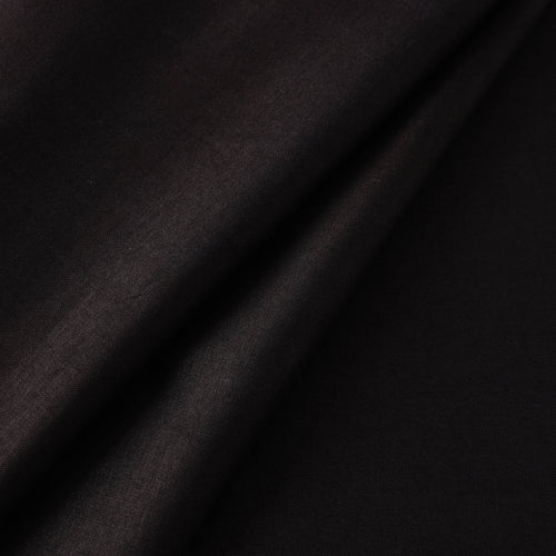 Black - Linen Cotton Bhagalpuri Fabric 11