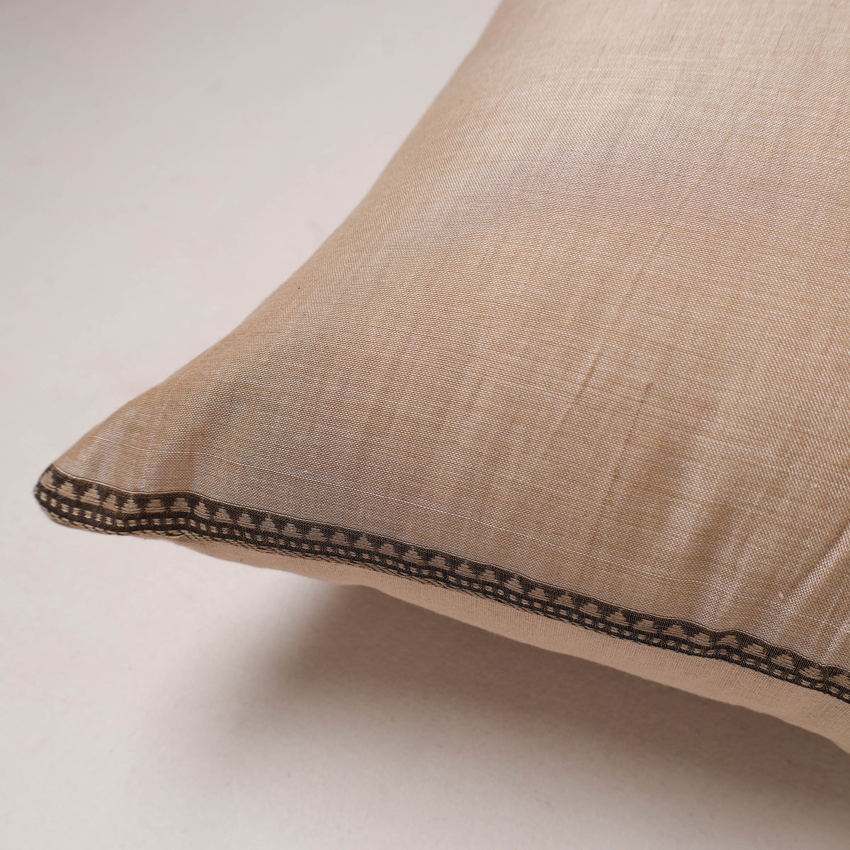 Plain Dharwad Cushion Cover (16 x 16 in) 217