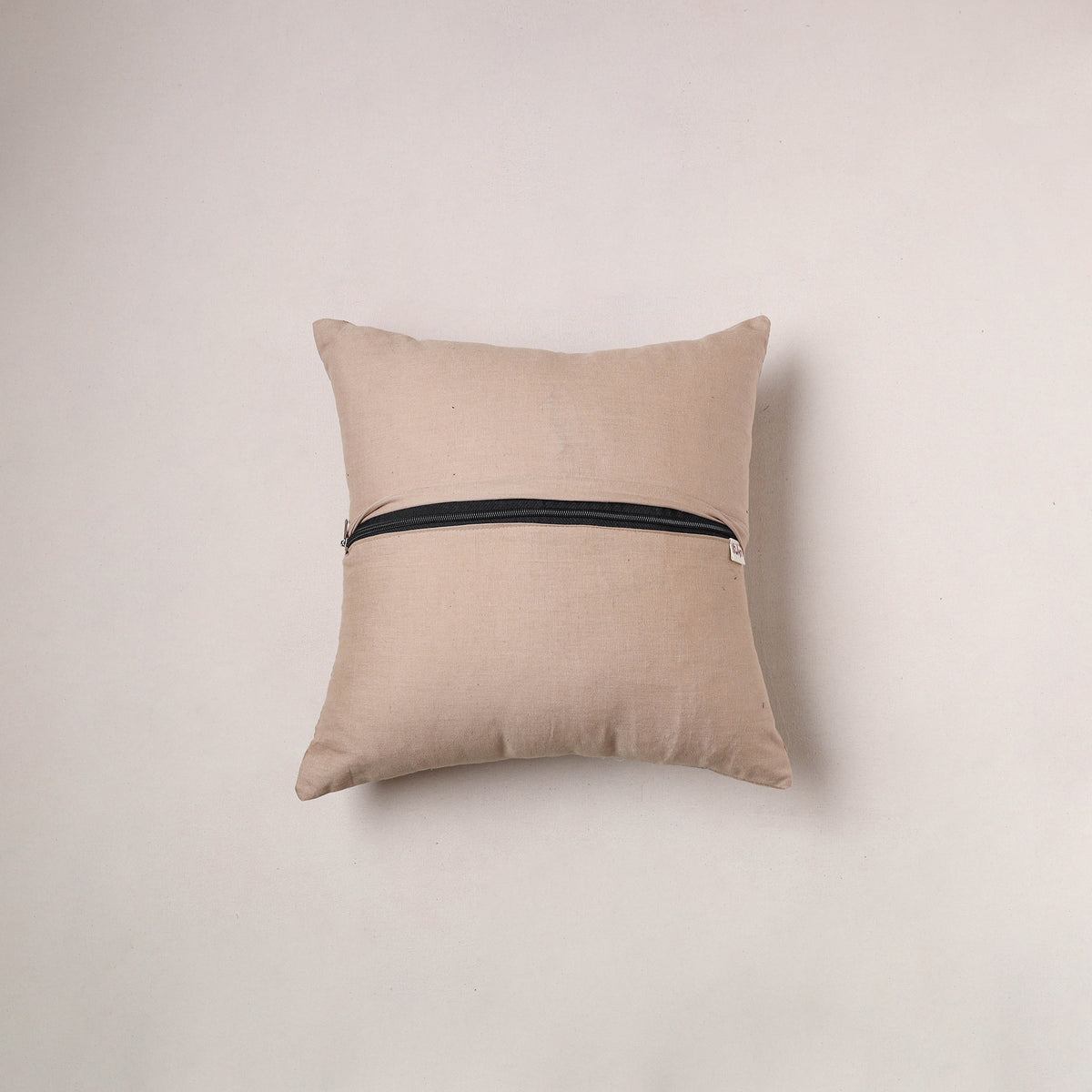 Plain Dharwad Cushion Cover (16 x 16 in) 217