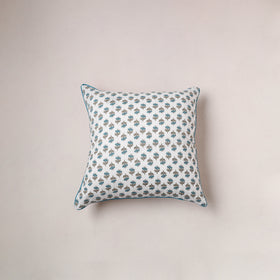 Sanganeri floral print cushion cover (16 x 16 in) 192