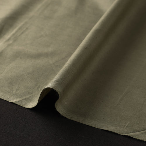 Green - Linen Cotton Bhagalpuri Fabric 09