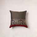 Plain Dharwad Cushion Cover (16 x 16 in) 251