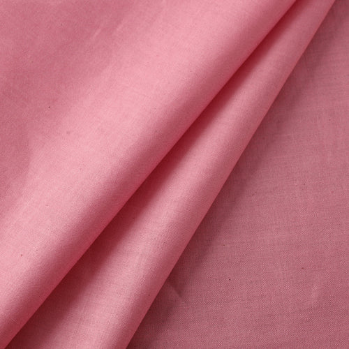 Pink - Linen Cotton Bhagalpuri Fabric 08