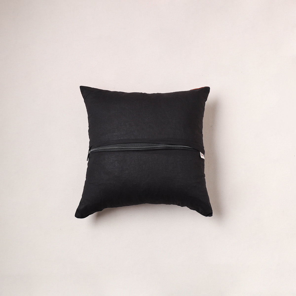 Plain Dharwad Cushion Cover (16 x 16 in) 252