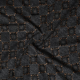 Bengal Kantha Hand Embroidered Cotton Blouse Piece 24