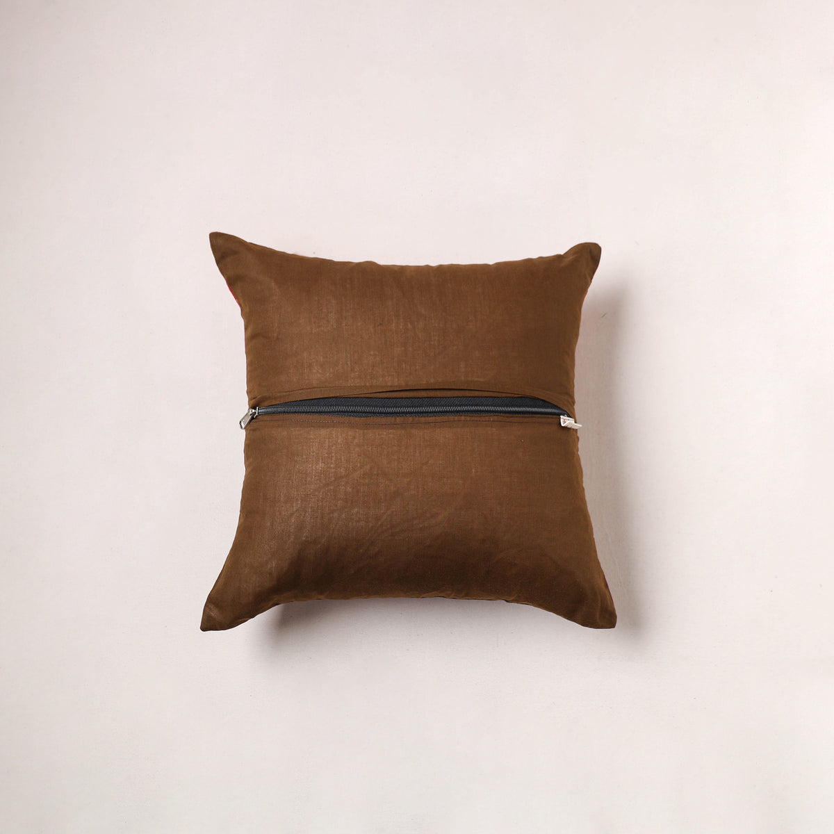 Plain Dharwad Cushion Cover (16 x 16 in) 255