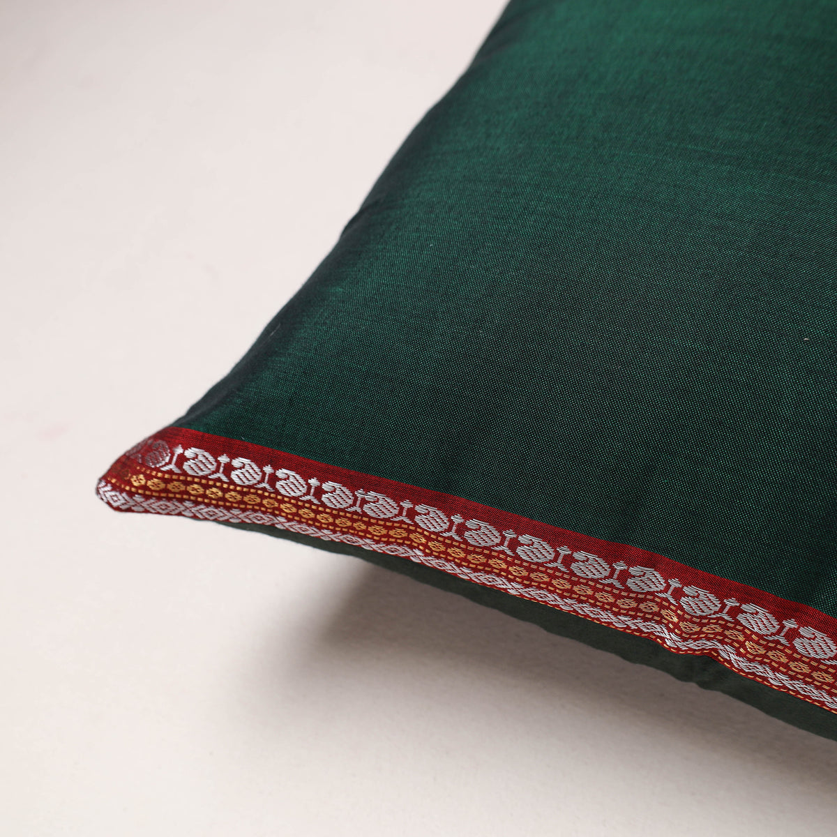 Plain Dharwad Cushion Cover (16 x 16 in) 256