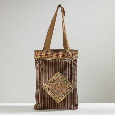 patchwork shoulder bag