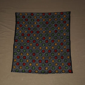 Bengal Kantha Hand Embroidered Cotton Blouse Piece 22