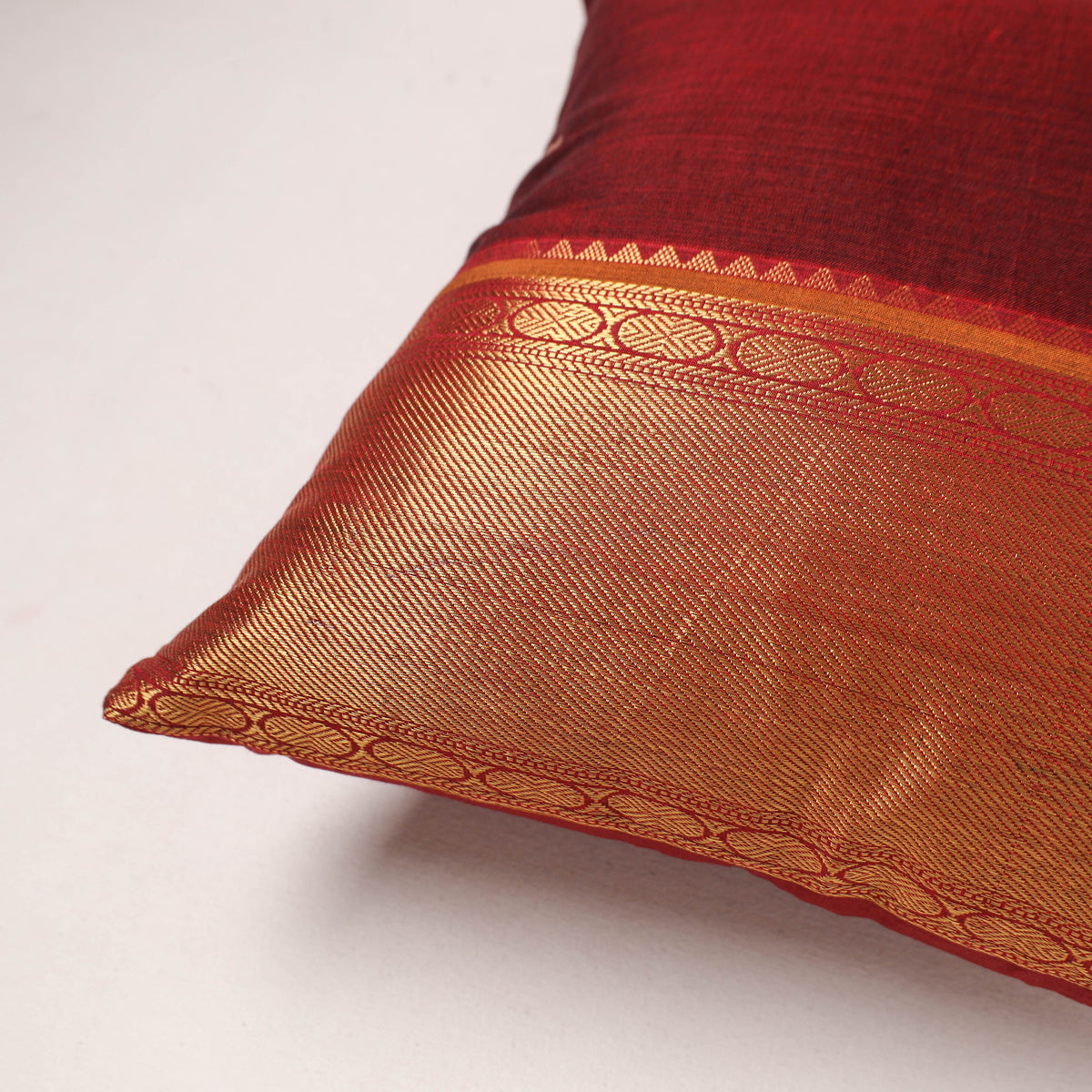 Plain Dharwad Cushion Cover (16 x 16 in) 257