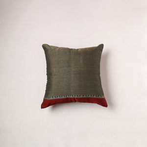 Plain Dharwad Cushion Cover (16 x 16 in) 258