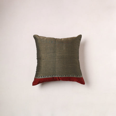 Plain Dharwad Cushion Cover (16 x 16 in) 258