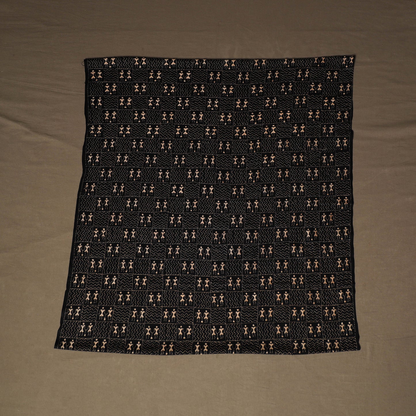 Bengal Kantha Hand Embroidered Cotton Blouse Piece 20