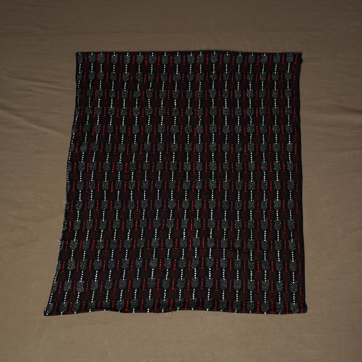 Bengal Kantha Hand Embroidered Cotton Blouse Piece 19