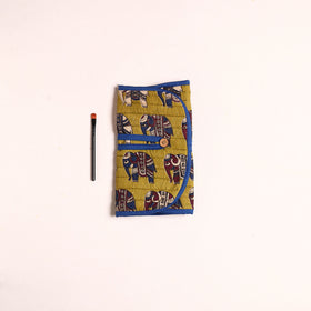  Handcrafted Multipurpose Segmented Make-up Brush Wrap Pouch/Case 04 