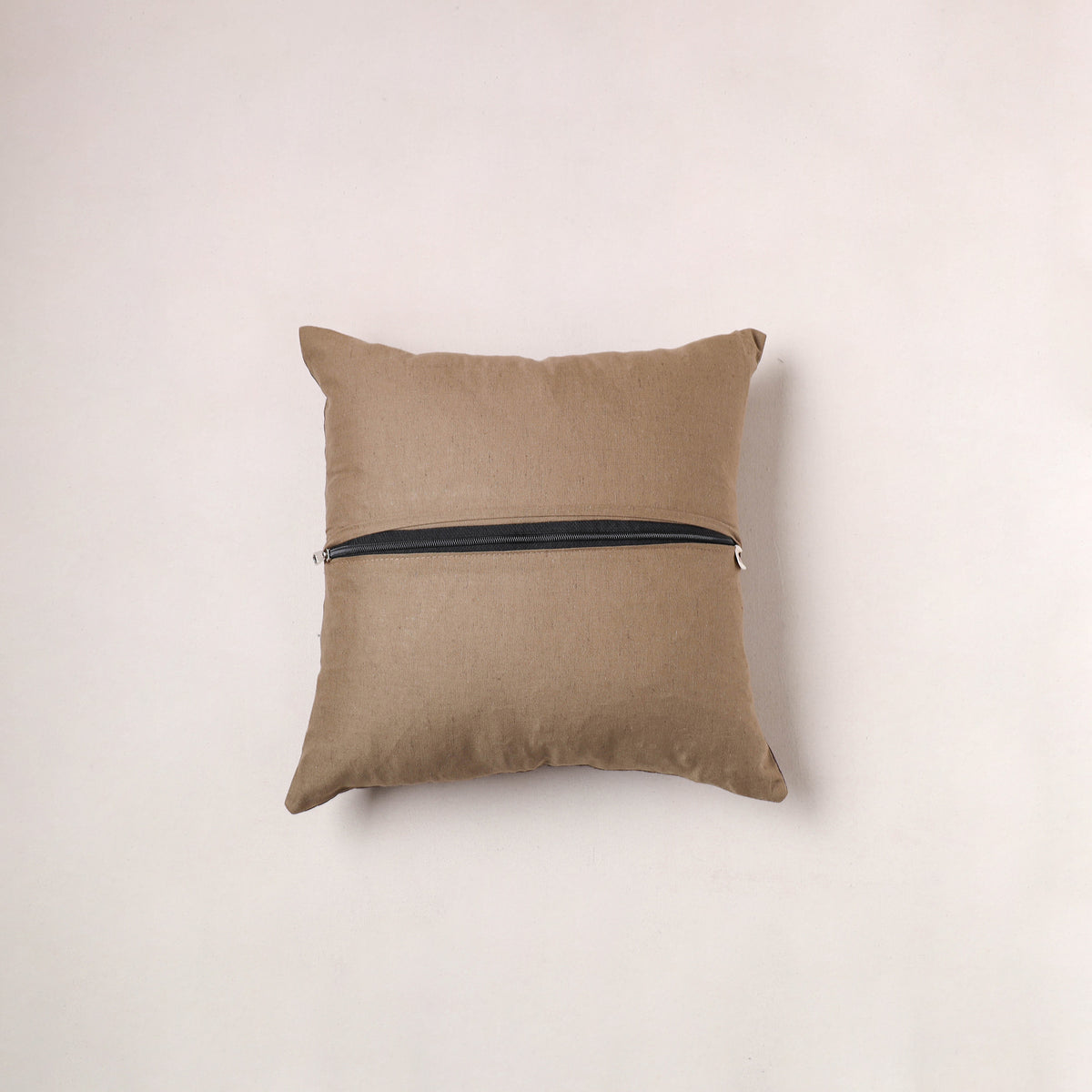 Plain Dharwad Cushion Cover (16 x 16 in) 259