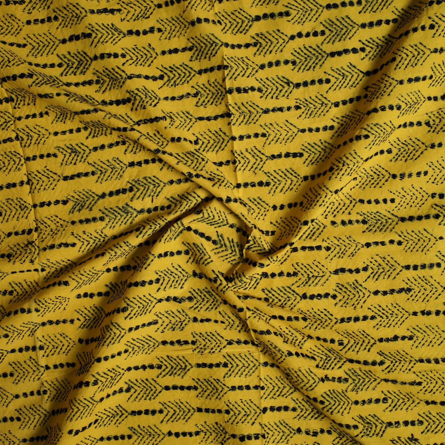 Bengal Kantha Hand Embroidered Cotton Blouse Piece 17