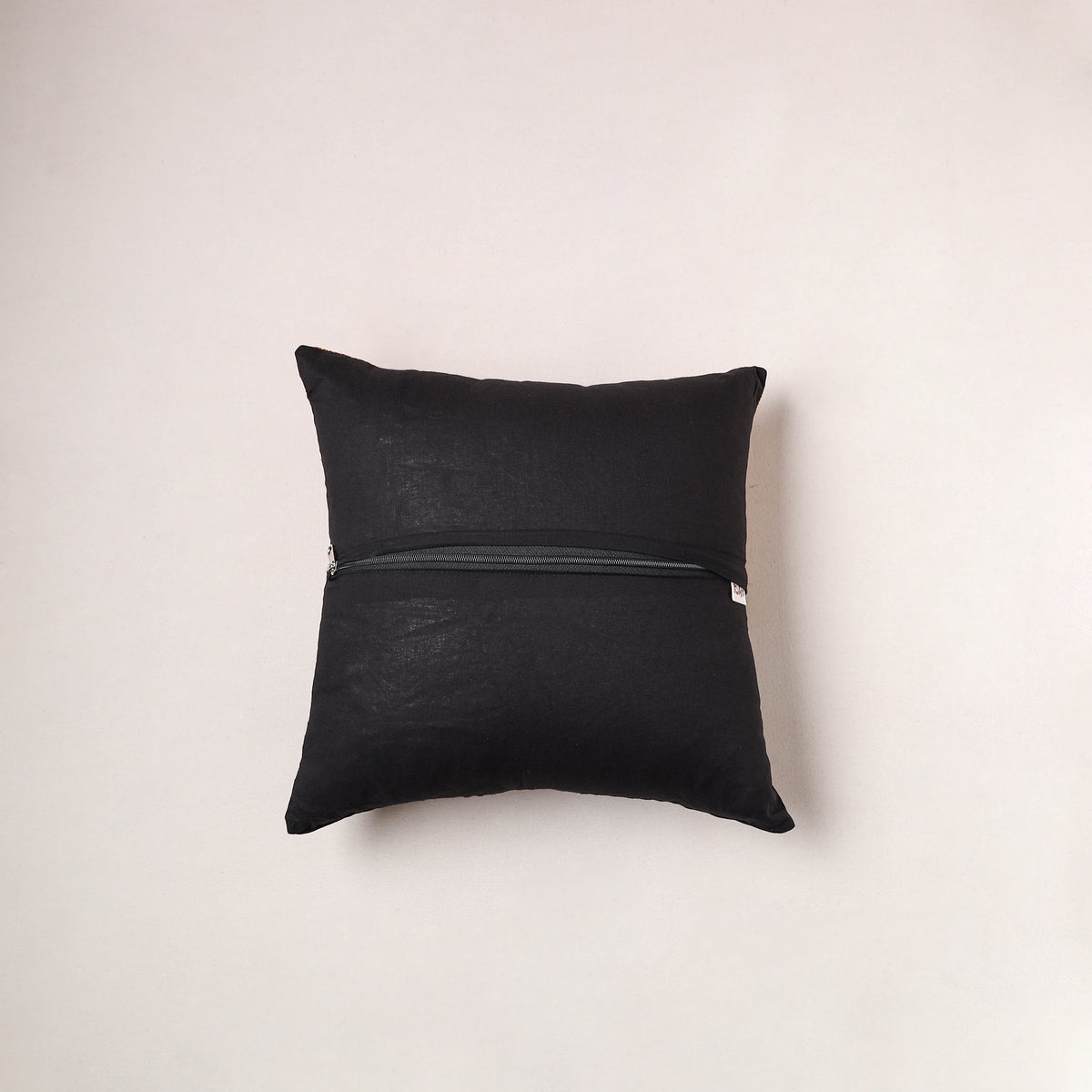 Plain Dharwad Cushion Cover (16 x 16 in) 262