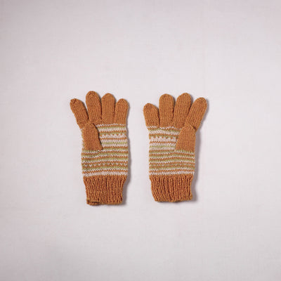 Kumaun Hand Knitted Acrylic Woolen Hand Gloves for Winter (Adult) 05