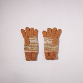 Kumaun Hand Knitted Acrylic Woolen Hand Gloves for Winter (Adult) 05