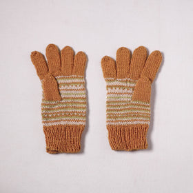 Kumaun Hand Knitted Acrylic Woolen Hand Gloves for Winter (Adult) 05