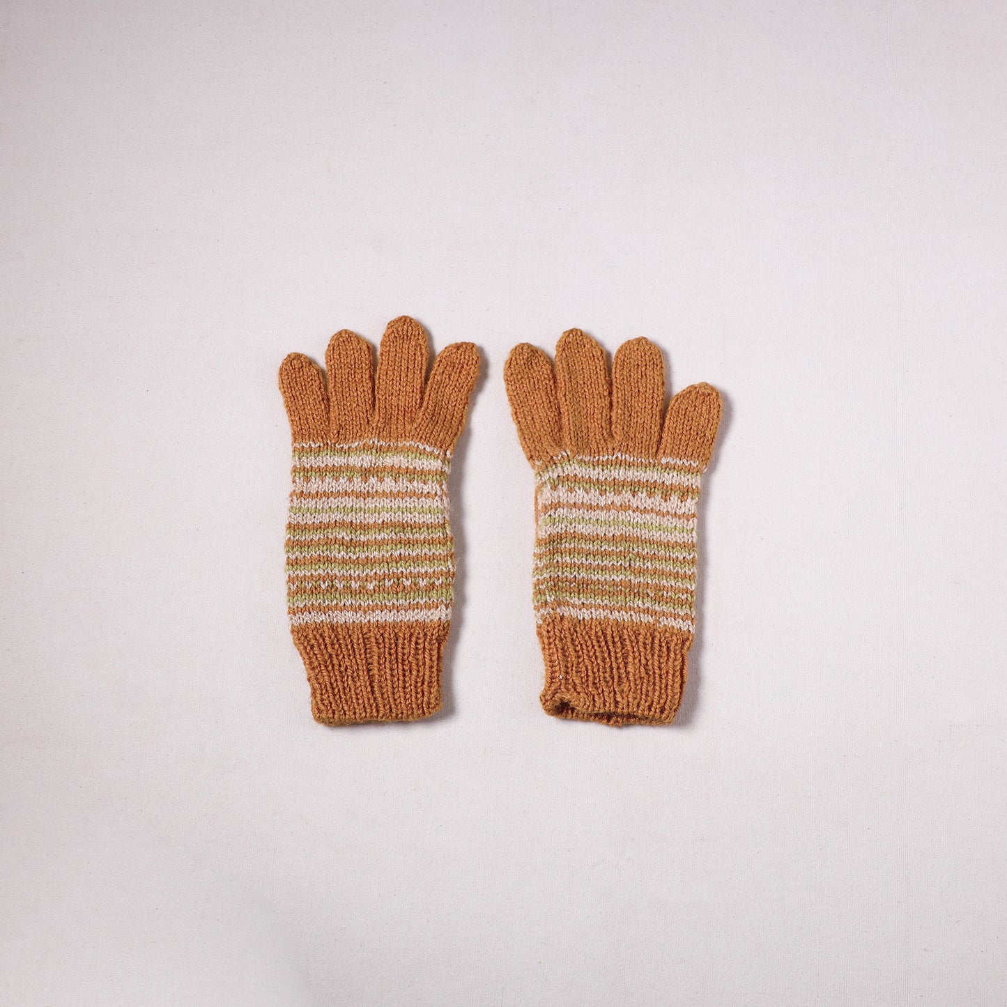 Kumaun Hand Knitted Acrylic Woolen Hand Gloves for Winter (Adult) 05