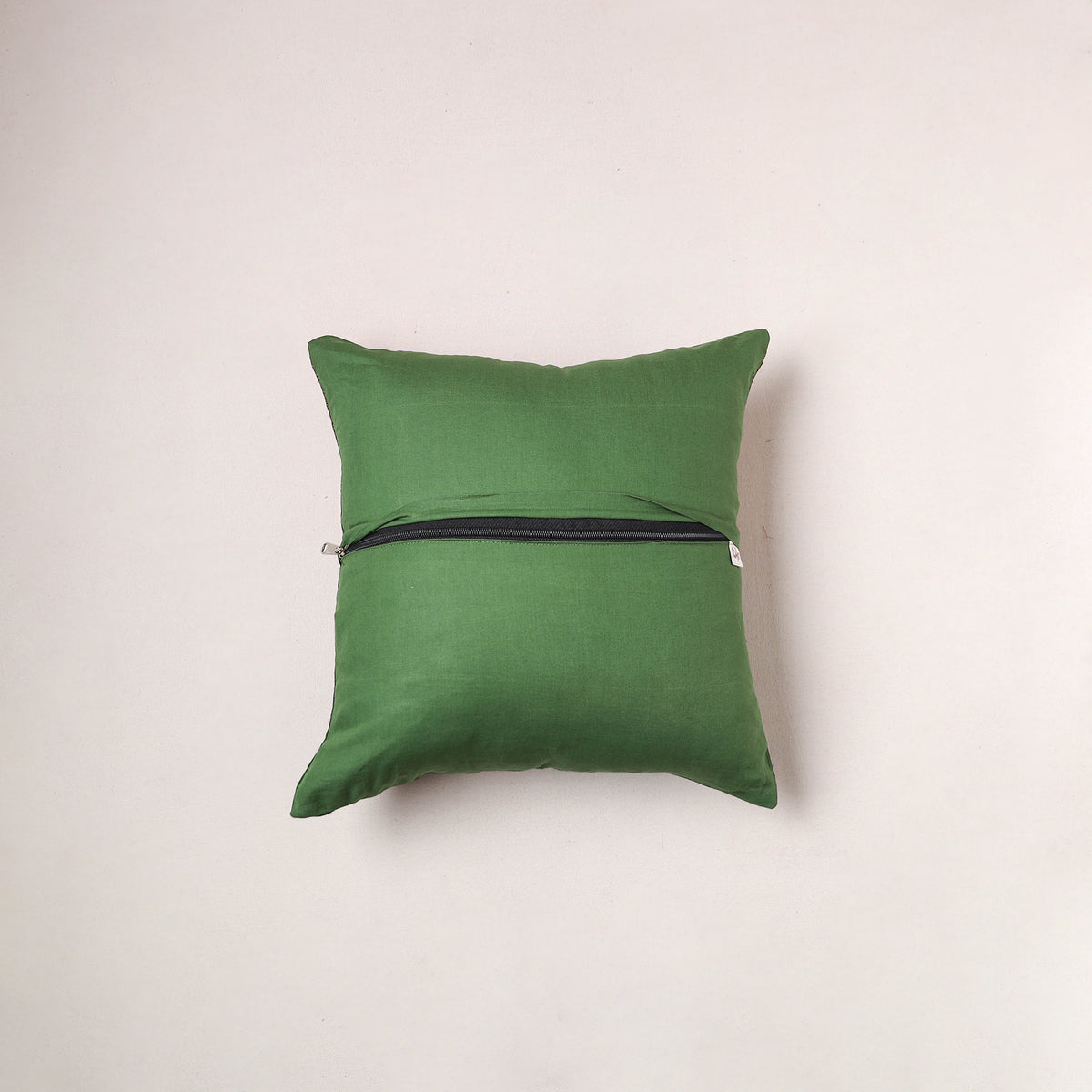 Plain Dharwad Cushion Cover (16 x 16 in) 263