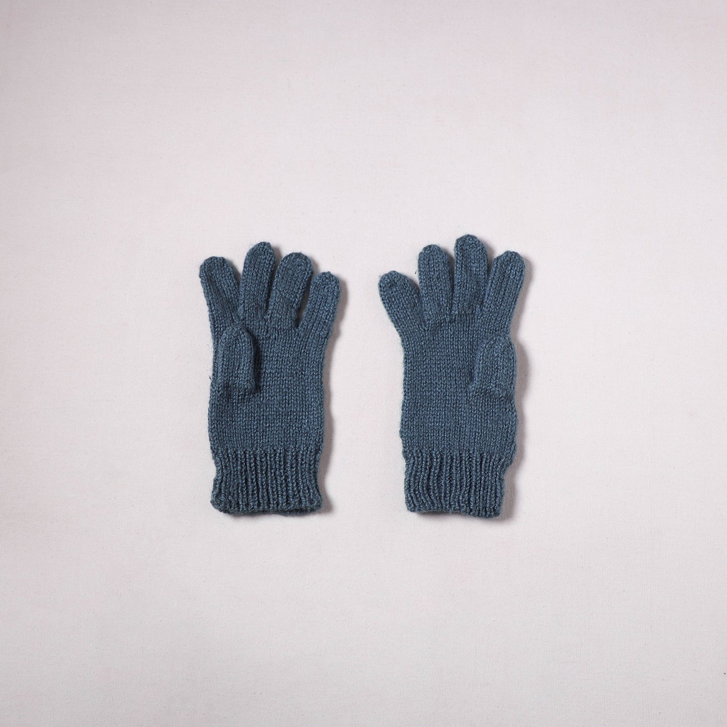 Kumaun Hand Knitted Acrylic Woolen Hand Gloves for Winter (Adult) 06