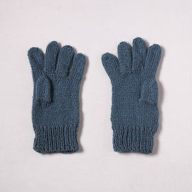 Kumaun Hand Knitted Acrylic Woolen Hand Gloves for Winter (Adult) 06