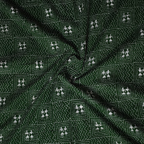 Bengal Kantha Hand Embroidered Cotton Blouse Piece 06
