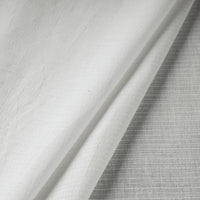 White - Prewashed Running Stitch Plain Cotton Fabric 20