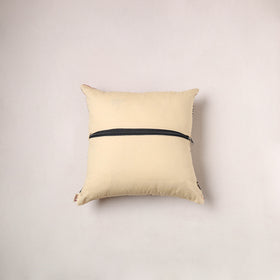 Bagru Print Chanderi Silk Cushion Cover (16 x 16 in) 267