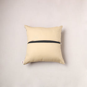 Bagru Print Chanderi Silk Cushion Cover (16 x 16 in) 268