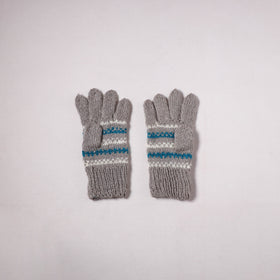 Kumaun Hand Knitted Acrylic Woolen Hand Gloves for Winter (Adult) 09