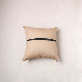 Ajrakh Print Chanderi Silk Cushion Cover (16 x 16 in) 269