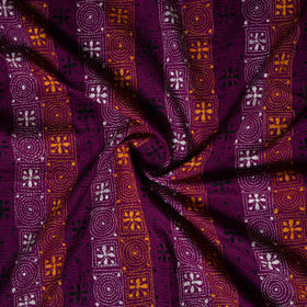 Bengal Kantha Hand Embroidered Cotton Blouse Piece 01