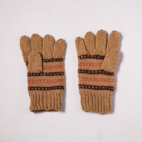 Kumaun Hand Knitted Acrylic Woolen Hand Gloves for Winter (Adult) 10