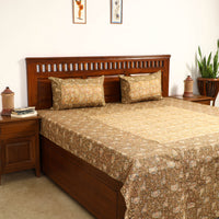 kalamkari  double bed cover set