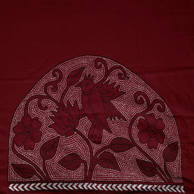 Bengal Kantha Hand Embroidered Cotton Blouse Piece 67