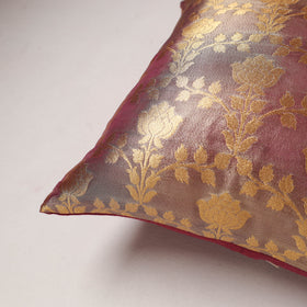 Banarasi Brocade Silk Cushion Cover (16 x 16 in) 272