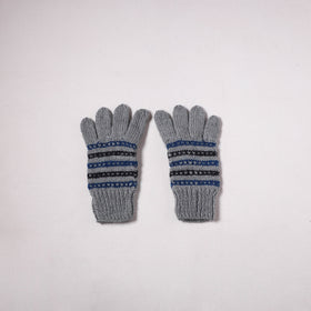 Kumaun Hand Knitted Acrylic Woolen Hand Gloves for Winter (Adult) 12