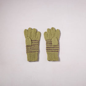 Kumaun Hand Knitted Acrylic Woolen Hand Gloves for Winter (Adult) 13