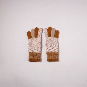 Kumaun Hand Knitted Acrylic Woolen Hand Gloves for Winter (Adult) 14