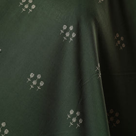 Green - prewashed cotton jacquard fabric 30 - handcrafted